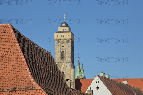 Spire of the Gothic Upper Parish Church