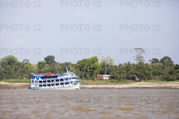 River cruise ship on the Rio Negro