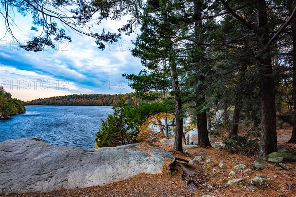 Autumn on Lake Minnewaska State Park