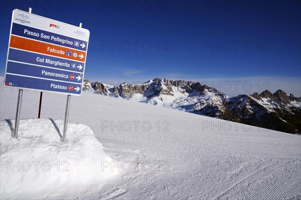 Ski area Passo San Pellegrino-Falcade