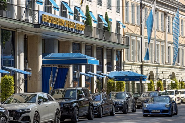 Hotel Bayerischer Hof with Palais Montgelas