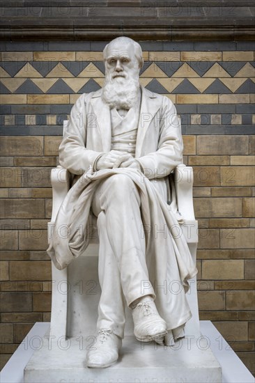 Naturalist Sir Charles Darwin