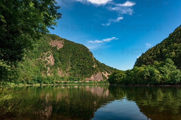 View on the Delaware Water Gap and Delaware River