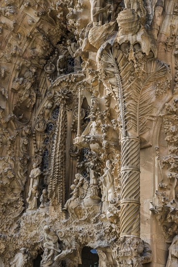 Facade of the Sagrada Familia