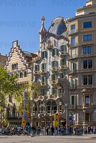 Casa Batllo by Antoni Gaudi