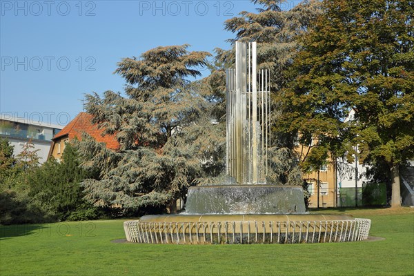 Fountain in Chateaudun Park