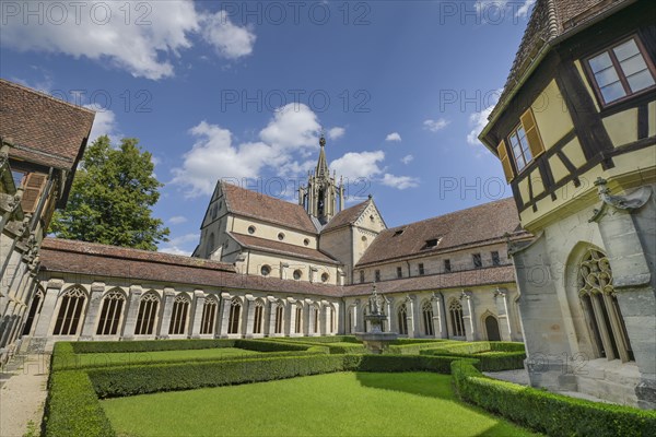 Cloister and monastery church