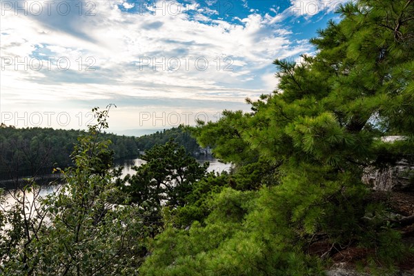 Lake Minnewaska in the Minnewaska State Park