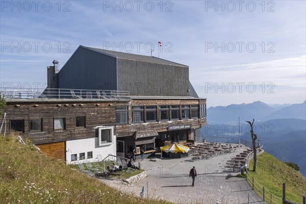 Mountain station Osterfelder Bergbahn on the Osterfelderkopf