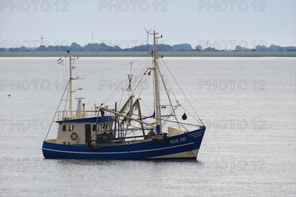 Crab cutter on the North Sea