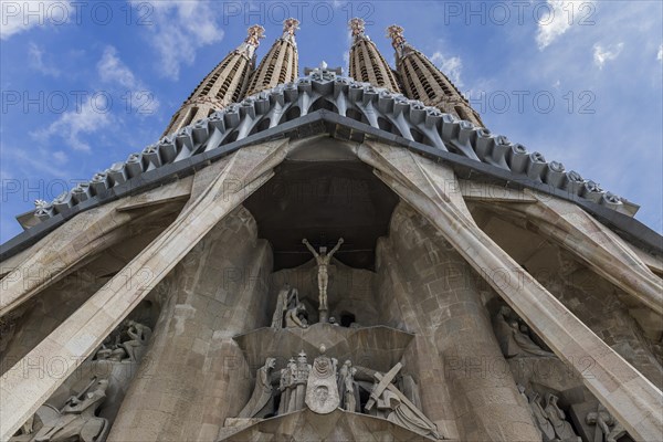 Facade of the Sagrada Familia