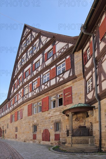 Half-timbered house Sektkellerei Kessler