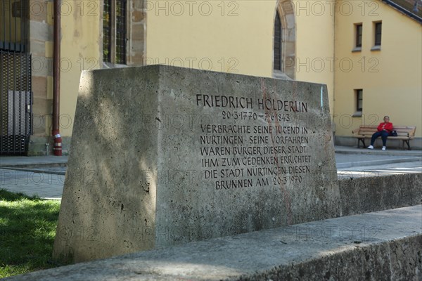 Friedrich Hoelderlin Monument