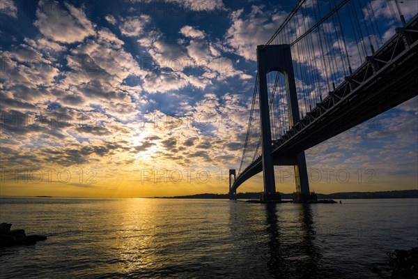 Verrazano Bridge at Sunset