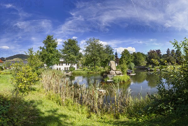 Spa park of Bernau in the Black Forest