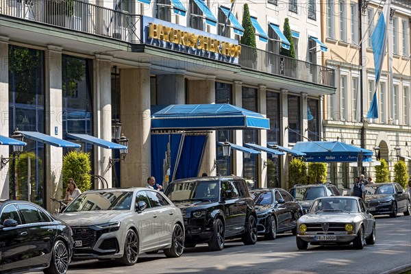 Hotel Bayerischer Hof with Palais Montgelas