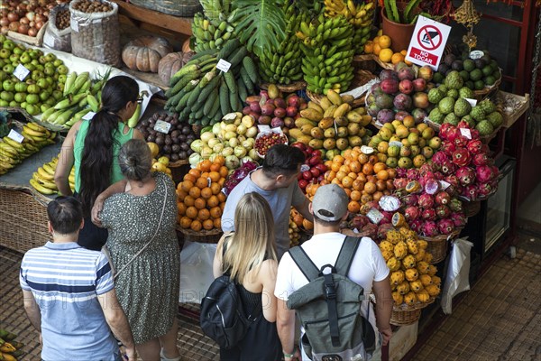 Exotic fruit stall