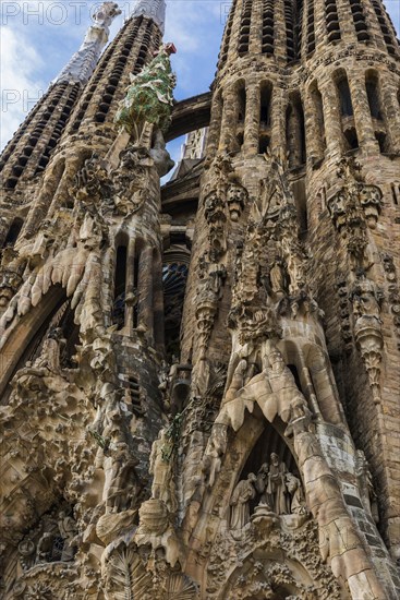 Facade of the Sagrada Familia