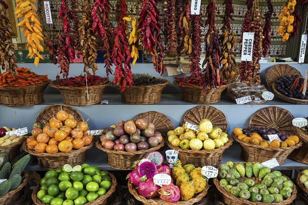 Exotic fruit stall