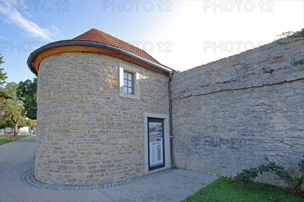 Historic town wall cottage