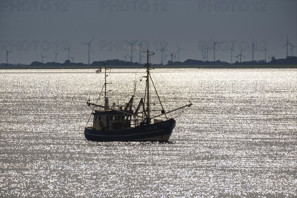 Crab cutter on the North Sea