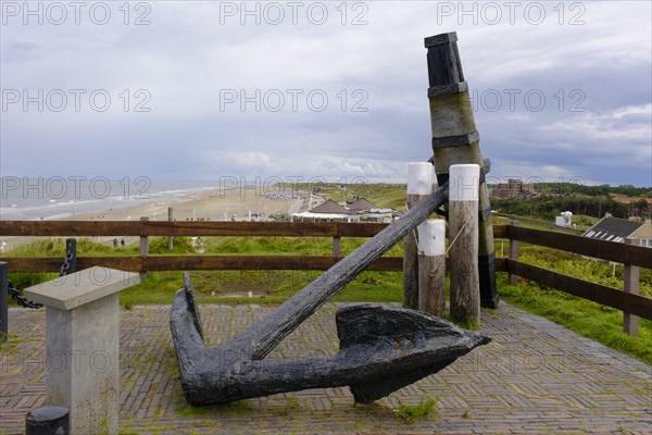 Historic stick anchor on the Georgshoehe