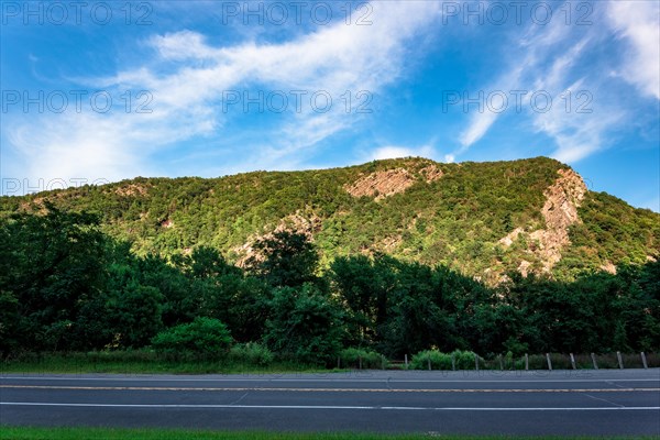 View on the Delaware Water Gap and Delaware River