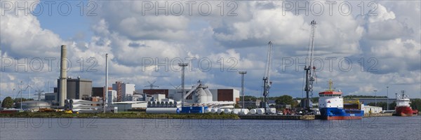 Industrial harbour