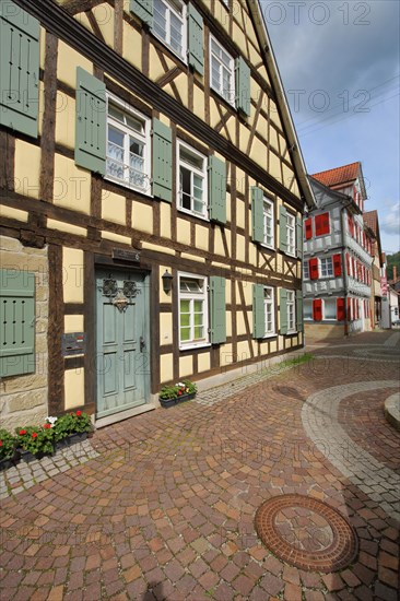 Half-timbered house