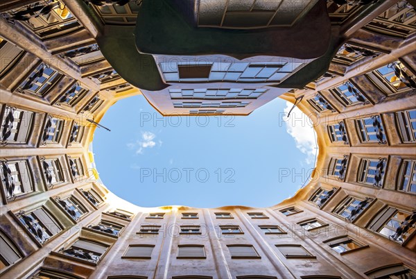 Low angle view of atrium