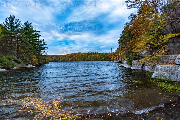 Autumn on Lake Minnewaska State Park