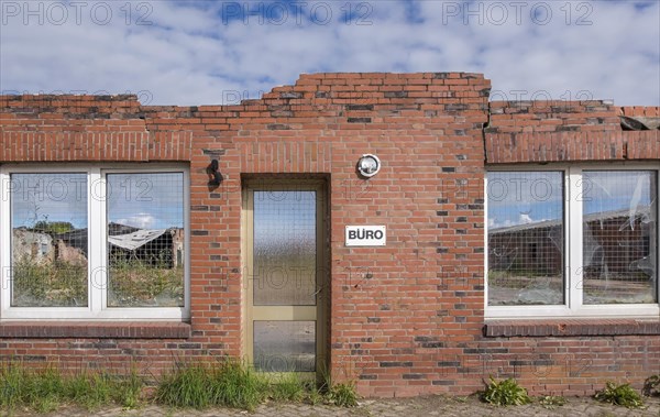 Demolished house