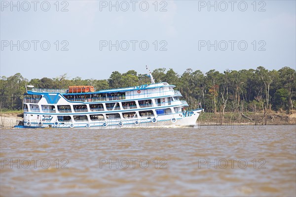 River cruise ship on the Rio Negro