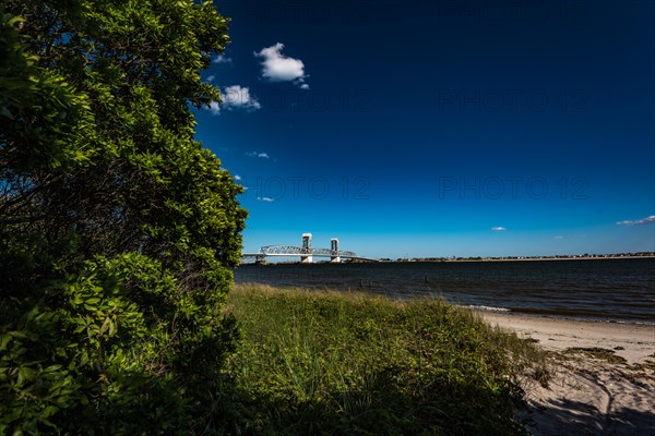 On the Millstone Trail towards the Dead Horse Bay off the Barren Island and Floyd Bennett Field. Brooklyn