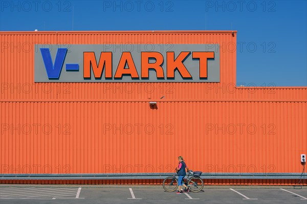 Orange facade