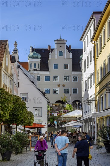 Rathausstrasse with Freitreppe and Schloessle