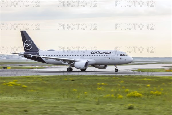 Aircraft on the runway