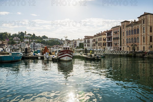 Fishing boats in the harbour