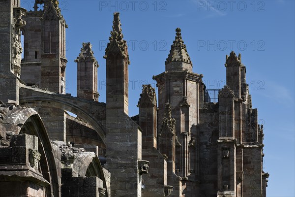 Melrose Abbey Ruin