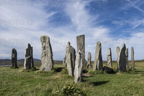 Stone formation of the megalithic culture