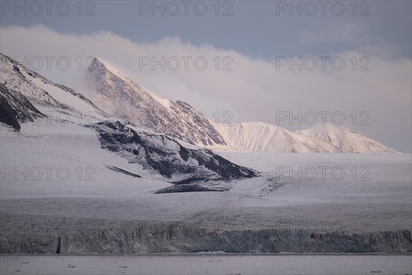 Glaciers and snowy mountains