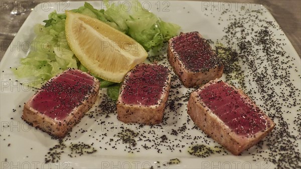 Tuna fillets