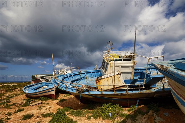 Larger boat with cabin