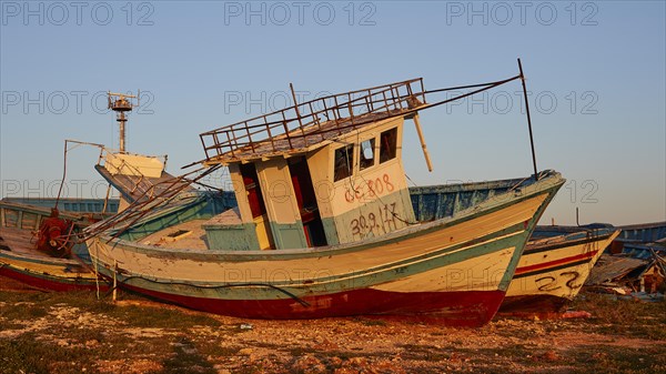 Larger cabin boat from the side