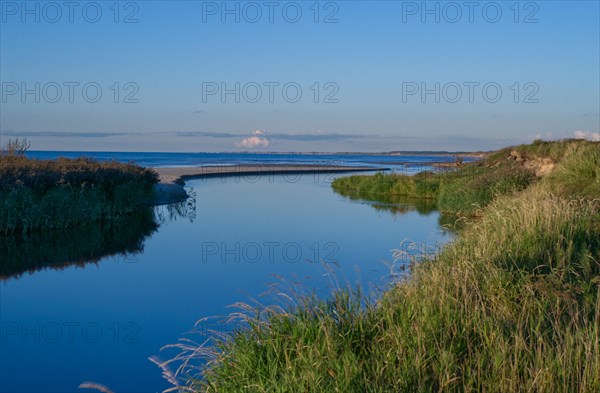 And a larger river flows into the North Sea at Hirtshals