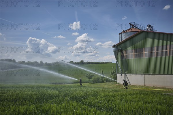 Fire drill in the countryside