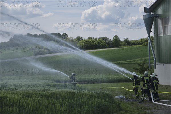 Fire drill in the countryside