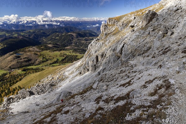 Ascent to the Vajolon Pass