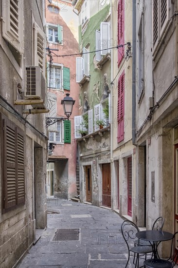 Old Town Street in Piran