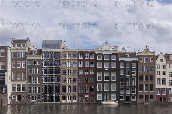 House facades in Amsterdam
